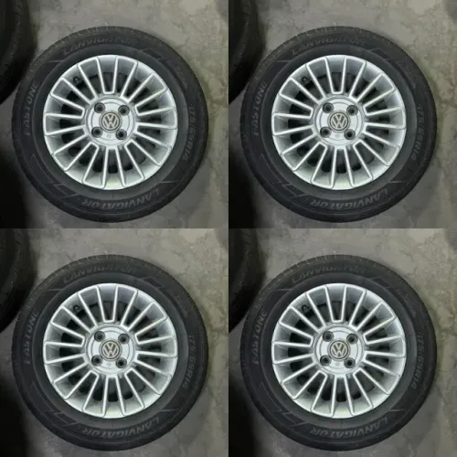 RODA 14 VOLKS COM PNEUS