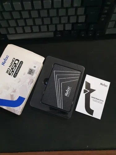 SSD Netac 512GB SATA III 6Gb/s 2.5" - NOVO, LACRADO E NUNCA USADO