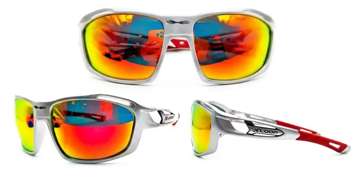 Óculos de Sol Esportivo Importado - Lente Espelhada Premium (Novo)