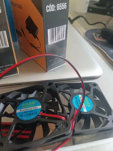 15 fonte P4 12 volts 2A, 7 conector fêmea P4 2 fan 12 vlts