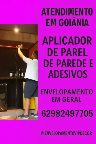 papel de parede e instalador