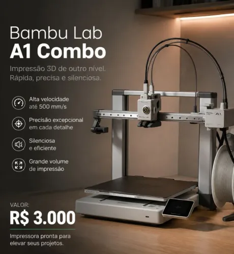 Impressora Bambú Lab A1 Combo