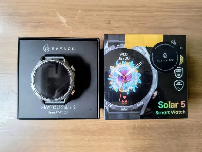 Smartwatch Xiaomi Haylou Solar 5, 4 Pulseiras R$150,00 Sem Ofertas