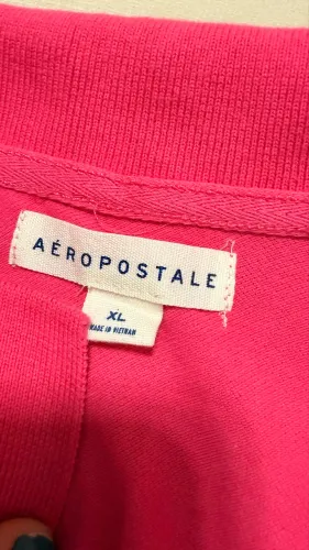 Polo feminina AEROPOSTALE TAM XL pink
