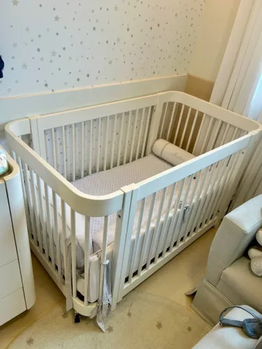 Berço Evolutivo Lola - 3 em 1 - Branco