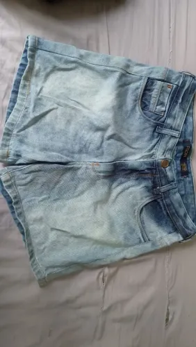 Short jeans feminina FROM