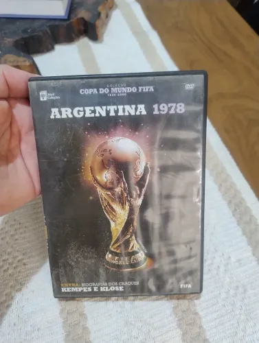DVD coleção copa mundo FIFA Argentina 1978