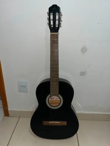 Violão clássico acústico Vogga VCA104N BK - Preto