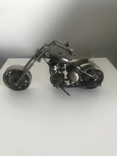 Esculturas motos esportivas Aço