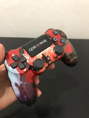 PlayStation 4 Controle Personalizado Vermelho Novo