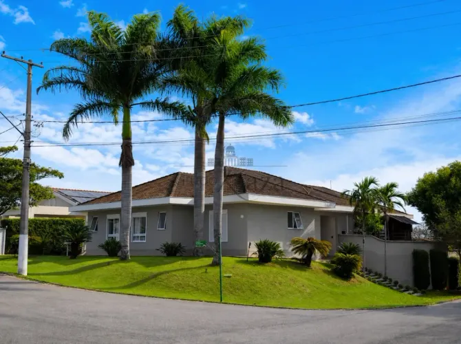 Casa Condomínio - Condomínio Mirante do Vale - PORTEIRA FECHADA, 4 Suítes - 400m²