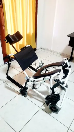 Cadeira de banho reclinavel ortobras