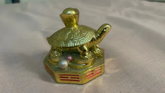 Amuleto tradicional chinês de tartaruga