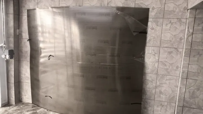 Vende-se 1 placa de policarbonato olveloar na cor bronze