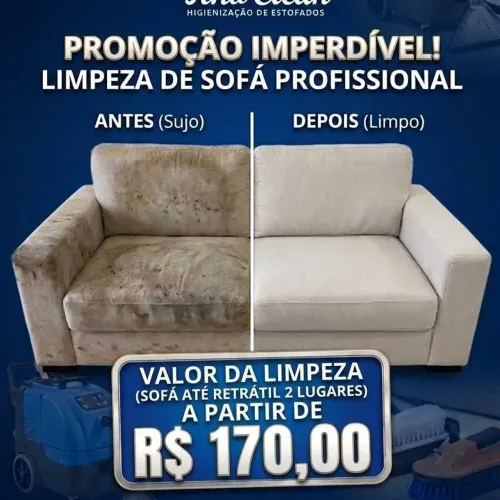 LIMPEZA ESTOFADOS RESIDENCIAL E AUTOMOTIVOS chama *