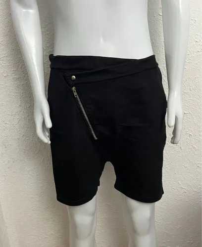Bermuda Zara Man Tamanho G Preto Bom Estado