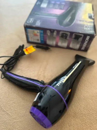 Secador de Cabelos Mondial Preto 2000W - Novo Zerado