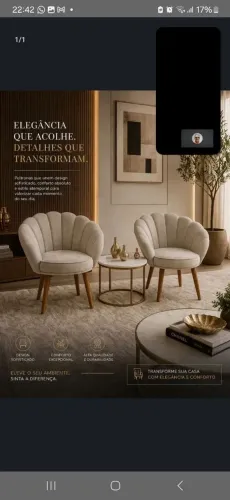 Poltrona de luxo