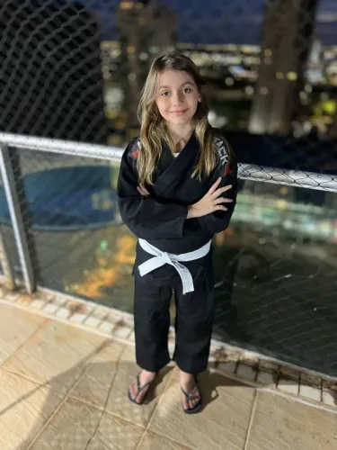 Kimono Infantil Preto