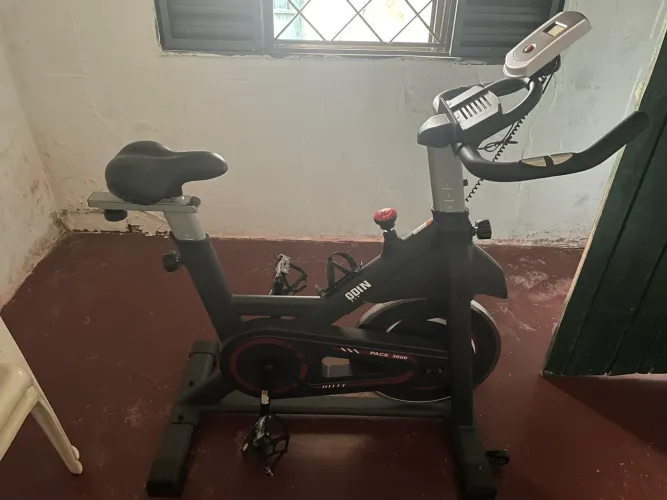 Bicicleta Ergométrica Odin Fit Para Spinning Mecânica Roda de Inércia 8Kg PACE3000