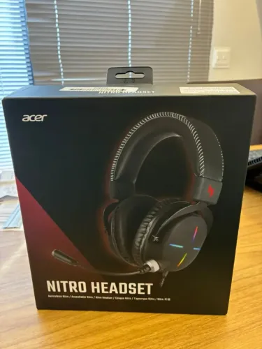 Headset  Fone com microfone Gamer Acer Nitro novo