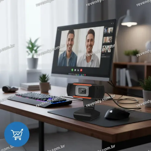 Webcam para computador - 720P - entrega grátis