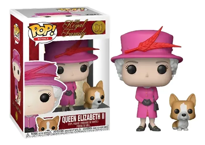 Funko pop Rainha Elizabeth - Famiilia Real #01