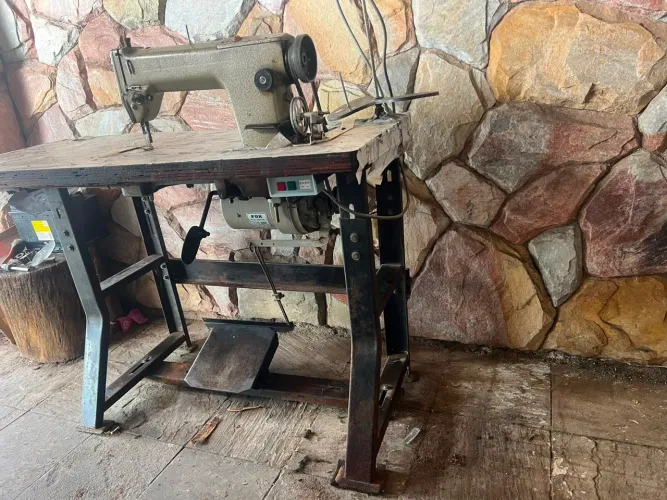 Máquina de costura industrial singer 191