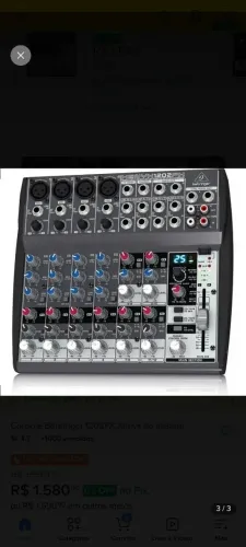 Behringer Xenyx 1202FX Mesa de Som
