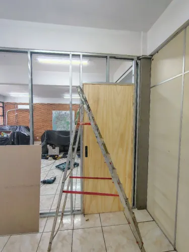 Construindo divisória 