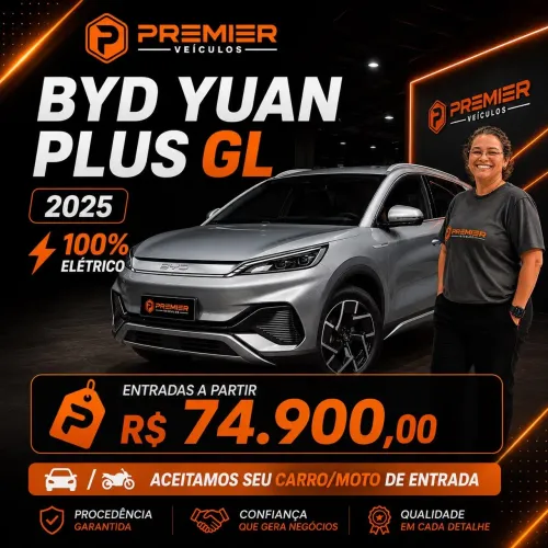 BYD Yuan Plus Elétrico 2025