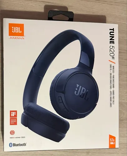 Fone JBL Tune 520BT Bluetooth Novo Lacrado 57h Bateria Original