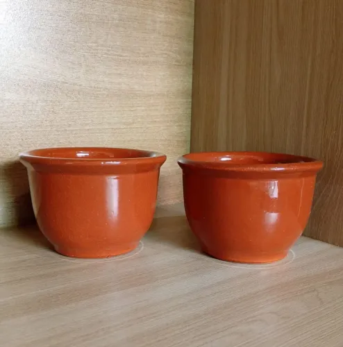 Par de Cumbucas de Cerâmica 500 ml