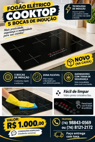Cooktop por indução