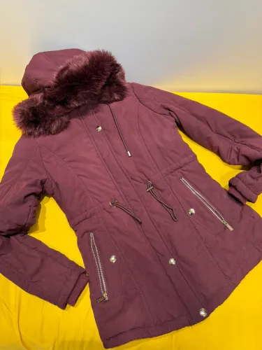 Casaco Parka Forrado com Capuz - TAM G