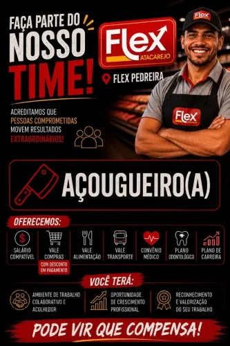 VAGA EM PEDREIRA 