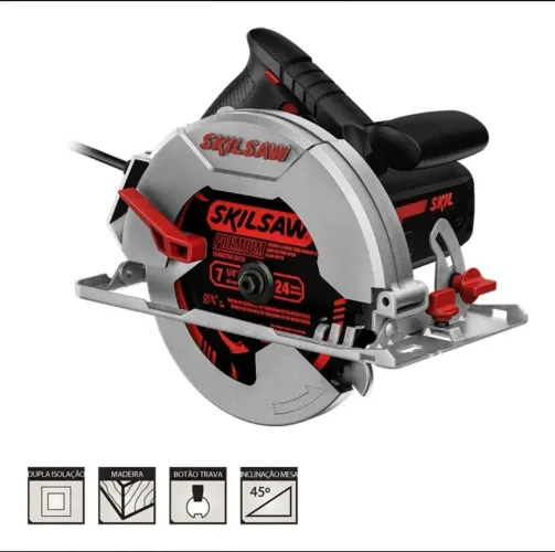 SERRA CIRCULAR SKIL - 1.400W - 6.000rpm