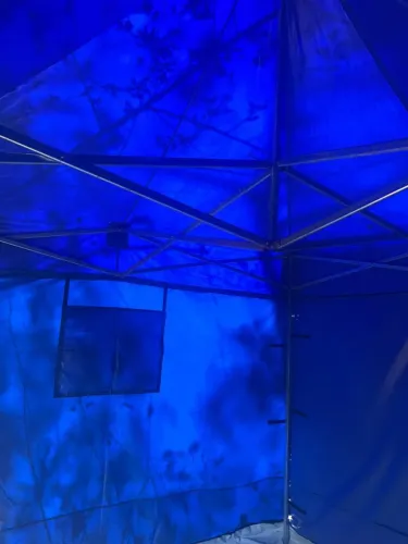Tenda barraca mais ar condicionado portátil