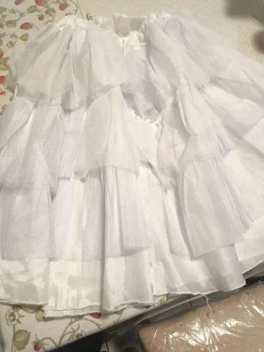 Saia Anágua Armação de Tule Branca - Perfeita para Vestidos de Noiva e Festas