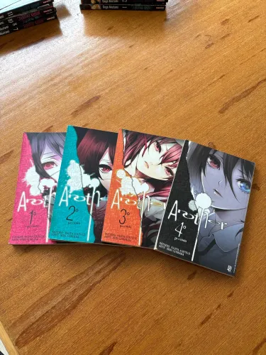 Mangá Another Vol. 1 ao 4 Coleção Completa