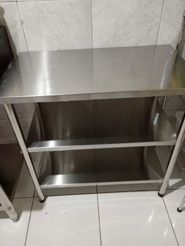 Mesa Bancada de Inox 