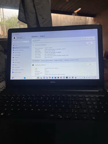 Notebook Dell Vostro i3 8GB RAM Windows 11 - Ótimo estado