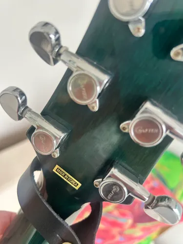Violão crafter marine sunburst azulado lindo brilhante impecável !