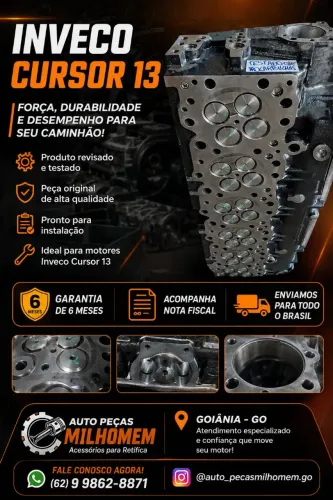 Cabeçote Iveco Cursor 13