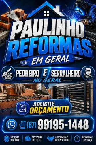 Pedreiro e serralheiro no geral