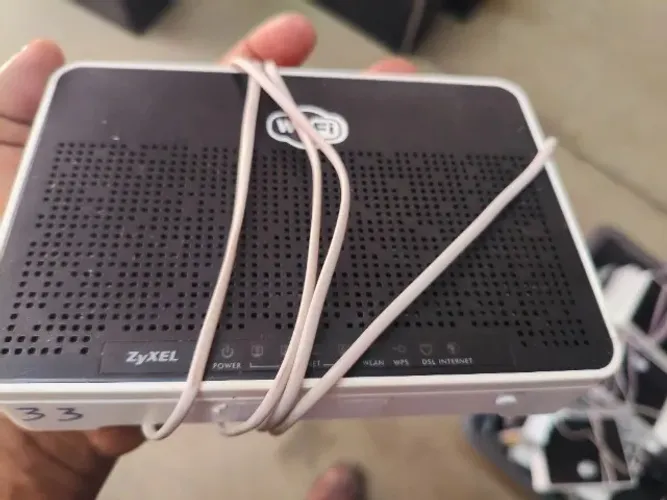 Modem Roteador Wi-Fi ZyXEL AMG1202-T10B - Usado (Unidade ou Lote)