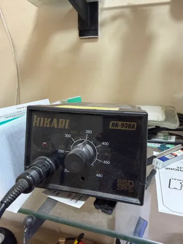Equipamento iniciante reparo para celular