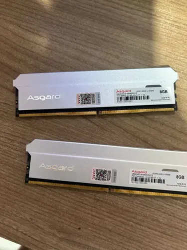 Memoria ram ddr5 16gb 2x8gb asgard zeradas