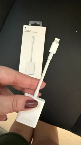 Leitor de cartão SD original Apple (lightning)