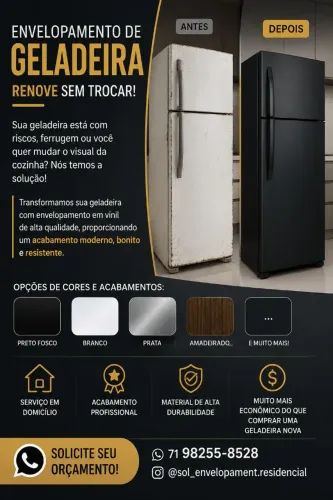 Plotagem de Geladeira